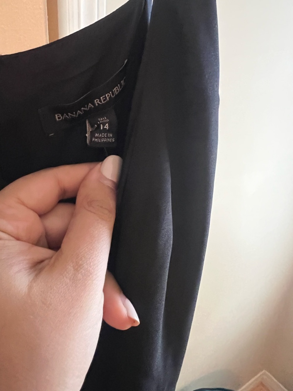 Banana Republic Black Blouse Top